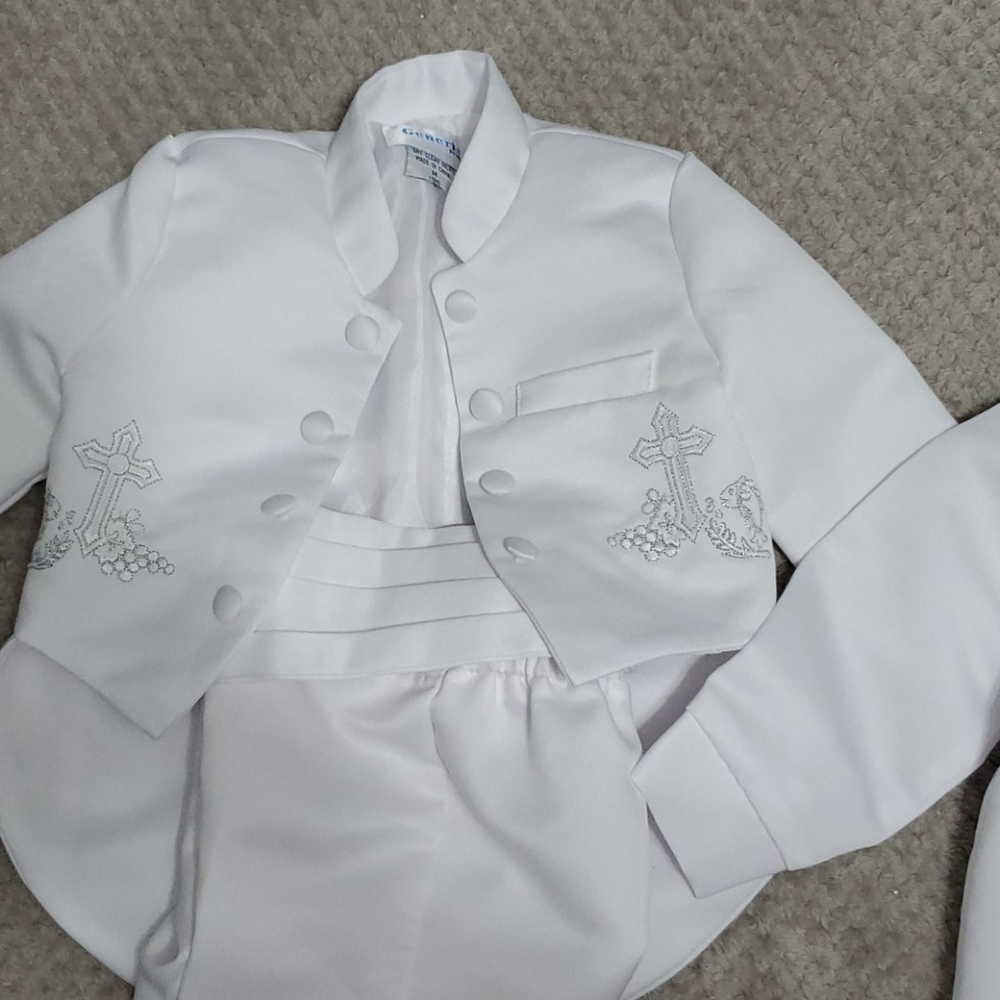 Infant baptismal suit